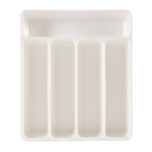 Nouveau Cuisine Tiroir Organisateur Plateau CuillèRe Couverts SéParation Finition BoîTe de Rangement Couverts Cuisine Rangement Organisation Blanc