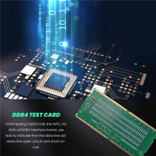 DDR4 Testkaart RAM Geheugenslot Uit LED Desktop Moederbord Reparatie Analyzer Tester