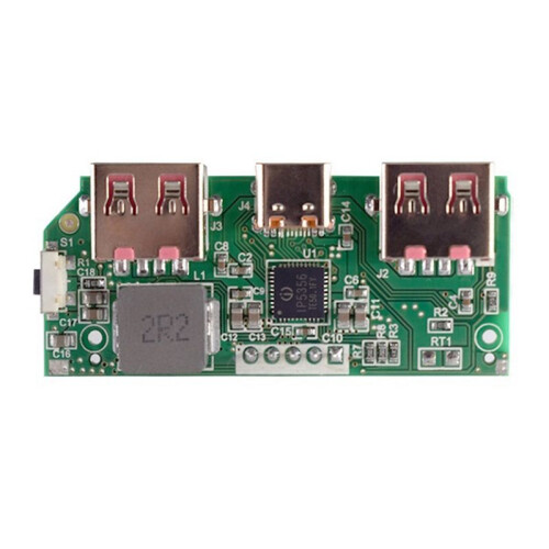 5V 3A Lithium Battery Digital Display Fast Charging Module IP5356 TYPE-C Micro-USB QC3.0 2.0 PD3.0 PD2.0/AFC/FCP 1