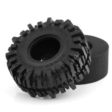 4 STUKS 120MM 1.9In Rubber Off-Road Banden Wielbanden voor 1: 10 RC Crawler Auto Axiaal SCX10 90046 AXI03007 TRX4