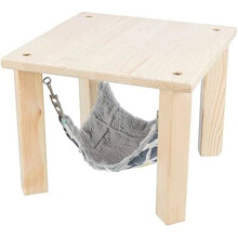 Hammock - TRIXIE - Sunny - Removable - Hand washable - Wood and soft plush