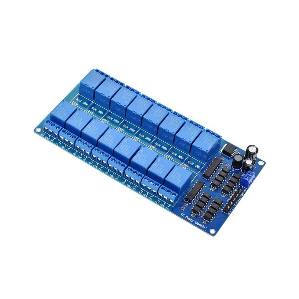 16 Channel 12V Relay Module With Optocoupler Low Level Trigger Expansion Board For Raspberry Pi 4712710545295