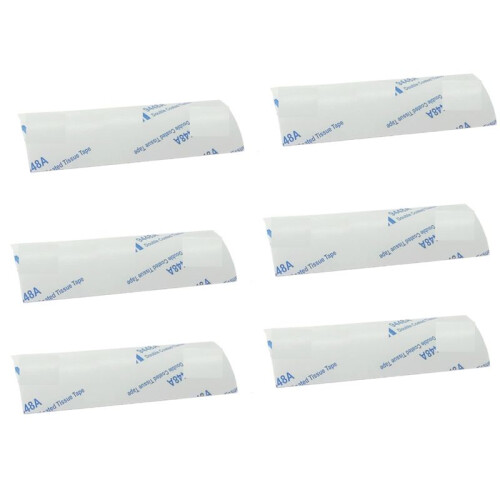6 Sets Horizontal Blinds Replacement Slats, White Horizontal Blind Repair Tabs, White Blind Fixers for Horizontal 1