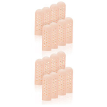 16 Unidades de Protetores de Dedo de Silicone, Tampas RespiráVeis para Os Dedos, Capas para As Pontas Dos Dedos, Suporte para Mangas de Dedo para