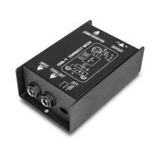Professional DIRECT BOX Single Channel Passive DI-Box Direct Injection Box Balanced & Unbalance Signal New