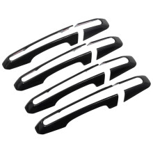 Outer Handle Decorative Frame Car Door Outer Handle Protective Decorative Frame for Black