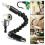 105 Degree Right Angle Drill Adapter Flexible Shaft Extension 105 Degrees 1/4 Inch Extension Hex Drill Bit 5