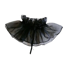 Ruffle False Collar Shawl Lapel Collar for Halloween Party Favors Dail