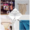 6Pcs Adhesive Ceiling Hooks for Popcorn Concrete Textured Ceiling Wall Surface, No Drilling Self Adhesive Ceiling Hooks 7