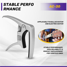AROMA AC-30 Guitar Capo for Acoustic Guitar and Electric Guitar Pressure Tension Adjustable Guitar Accessories