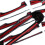 Outer Handle Decorative Frame Car Door Outer Handle Protective Decorative Frame for   Black 8