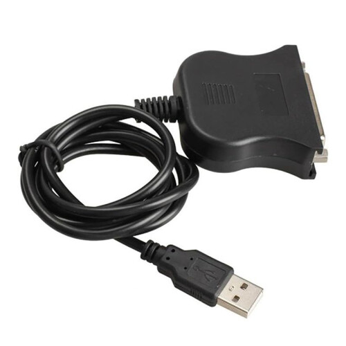 USB to 25 Pinhole Parallel Cable DB25 Interface IEEE 1284 Printer USB2.0 Cable 25 Hole Adapter Cable 2