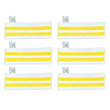 6 Pièces Chiffon de Vadrouille à Vapeur pour Easyfix Sc2 Sc3 Sc4 Sc5 Aspirateur à Main Chiffons de Vadrouille à Vapeur en Microfibre Pièces de