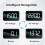 WinAPEX 268B Intelligent Large Screen AC- Leakage Meter 600MA-60A Multi-Function Leakage Current Meter 2
