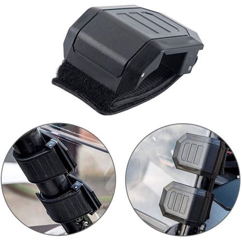 UTV Windshield Adjustable Mounting Clamp Kit for  Ranger RZR, Can Am Maverick X3 Windshield Fixed Clamps Straps 2