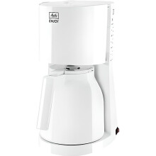 Máquina de café com filtro MELITTA Enjoy II Therm - Branca - 12 xícaras - 1000W