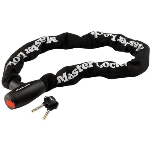Master Lock Motorcycle anti-theft device - MASTER LOCK - 10 mm hardened steel chain - 1 m long