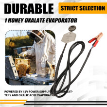 Second Generation Beekeeping Oxalic Acid Evaporator 12V Bee Varroa Treatment Tool Heated Fumigator Atomizer