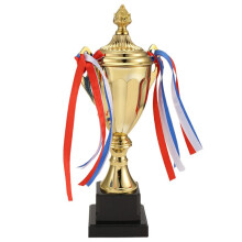 Coppa del Trofeo D'Oro da 11 Pollici per Competizioni di Incontri Sportivi Vincitore di Calcio Premi Della Squadra e Favori Delle Feste Della