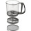 Flour Sifter for Baking, Double-Layer Extra Fine Mesh Sieve Strainer, Handheld Squeeze Sugar Sifter for Kitchen 2