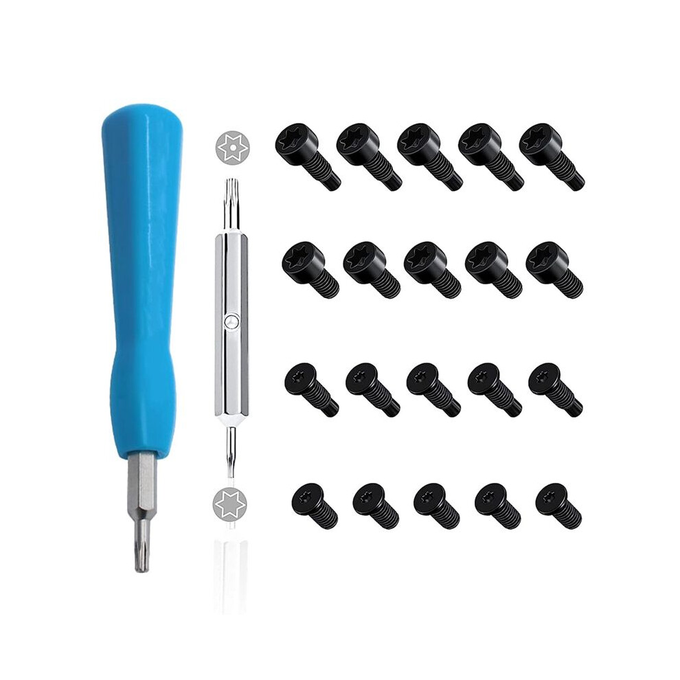 Replacement Doorbell Screwdriver T6 T15 & + 20Pcs Doorbell Screwsg Doorbell Security Screw Set 4713694673622