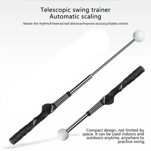 Swing Practice Stick Telescopic  Swing Trainer  Swing Master Training Aid  Practice Posture Corrector 2