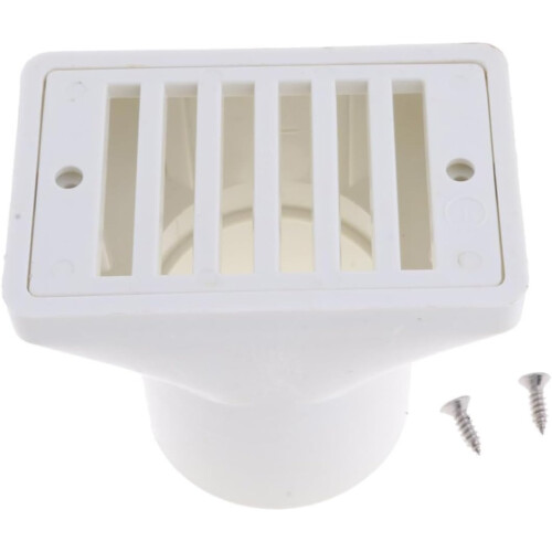 Square Swimming Pool Main Drain with Automatic Flow Control for Outdoor Pool Floor Overflow 2