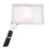 Full-Page 5X Magnifying Glass for Reading, Folding Lighted Magnifier with 48 LED Lights, Rectangular Handhold Magnifier 2