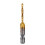 M3x0.5mm Hex Shank Titanium Plated HSS Screw Thread Metric Tap Drill Bits Screw Machine Compound Tap Open Chamfer Tool 1