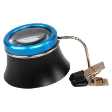 Clip Eyeglass Magnifier, 20X Watchmaker Loupe Jewelers Loupe Magnifying Glass Watchmaker Jewelry Watch Repairing Tool