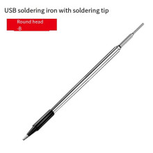 3Pc C210 Soldering Iron Tip USB Soldering Iron Tip 5V Battery Soldering Iron Tip Soldering Rework Accessories,A