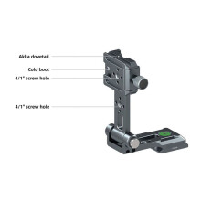 Camera L-Houder Arca Quick Release Plate Verticale Filmbevestiging W 1/4 Inch Koude Schoen voor SLR DSLR Camerabeugel