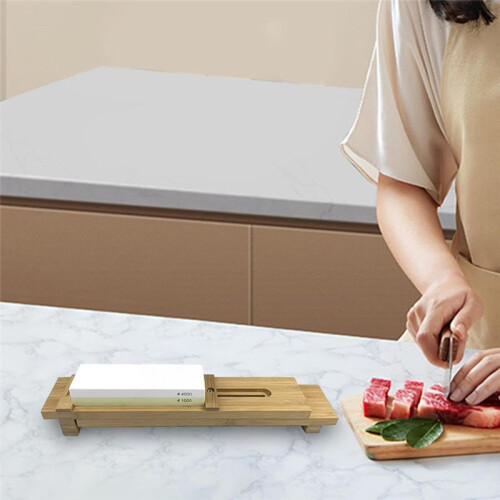 Adjustable Whetstone Holder, Sink Bridge, Universal Sharpening Stone Holder, Grinding Stone Base for Home Kitchen 1