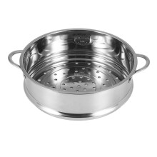 20cm Thickening Food Steam Rack Stainless Steel Steamer with Double Ear for Soup Pot Milk Pot Kitchen Tools