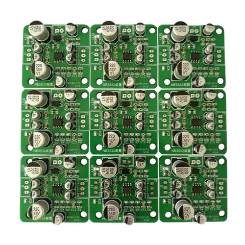 NE5532 OP-AMP Pre-Amplifier Tone Board Dual Channel Preamp Board ...