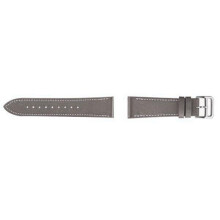 (Gray Band)Replacement Leather Band Wrist Strap Watchband For Fitbit Blaze Durable Watch