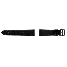 (Black Band)Replacement Leather Band Wrist Strap Watchband For Fitbit Blaze Durable Watch