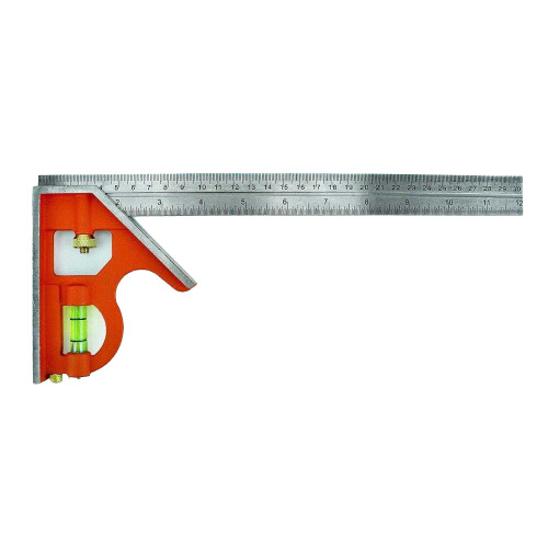Bahco (400mm, Silver/Orange) Bahco Sliding Combination Square 1