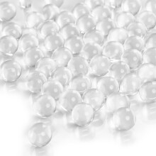 Clear Glass Marbles 1LB Bulk Value Pack with Crystal Clear Shine for Vase Fillers Crafts and Games