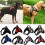 (Red,Middle)No Pull Adjustable Harness Leash Dog Pet Vest Walk Out Strap Vest Collar 19