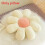 (White, 40cm) Daisies Colored Multi Flower Shapes Pillows Cushion For Sofas And Decor Room 1