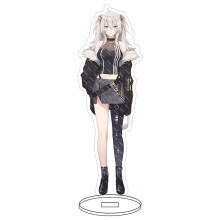 (Black)Hololive Vtuber Stand Figure Aqua Akai Usada Pekora Uruha Rushia Suisei Hosimati