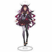 (Black White Sock)Hololive Vtuber Stand Figure Aqua Akai Usada Pekora Uruha Rushia Suisei Hosimati
