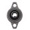 KFL000 Bore Inner 10mm Flange  Mounted Pillow Block Bearings 1