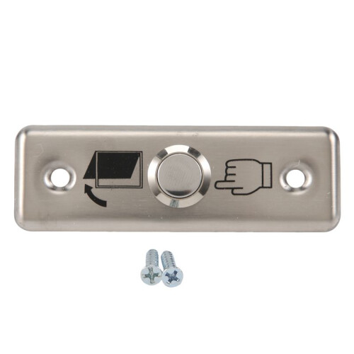 Steel Door Exit Release Push Button Home  Part of Access Control M1L3