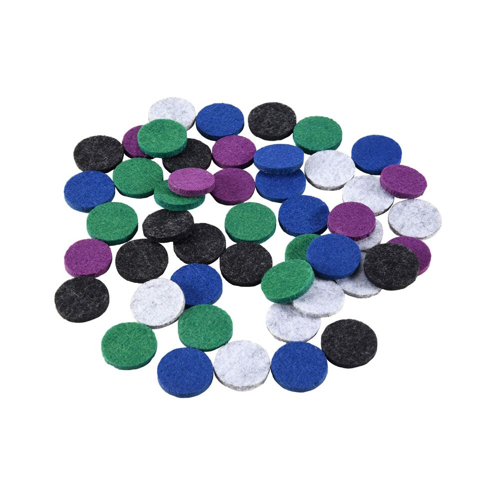 Semoic Washable Refill Pads Pads Diameter 22Mm For Car Essential Oil Diffuser Locket [48 Pcs]