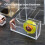 Design acrylique de luxe Devidoir transparent de ruban de table de bureau Or rose 4