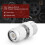 TNC-Stecker auf PL259 UHF-Adapterbuchse, Silber 6