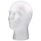 Parrucca maschile Display cosmetologia Mannequin  Stand Model Foam bianca 1