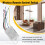 4 Way Light Lamp Digital Wireless Remote Control  /OFF 220V 3